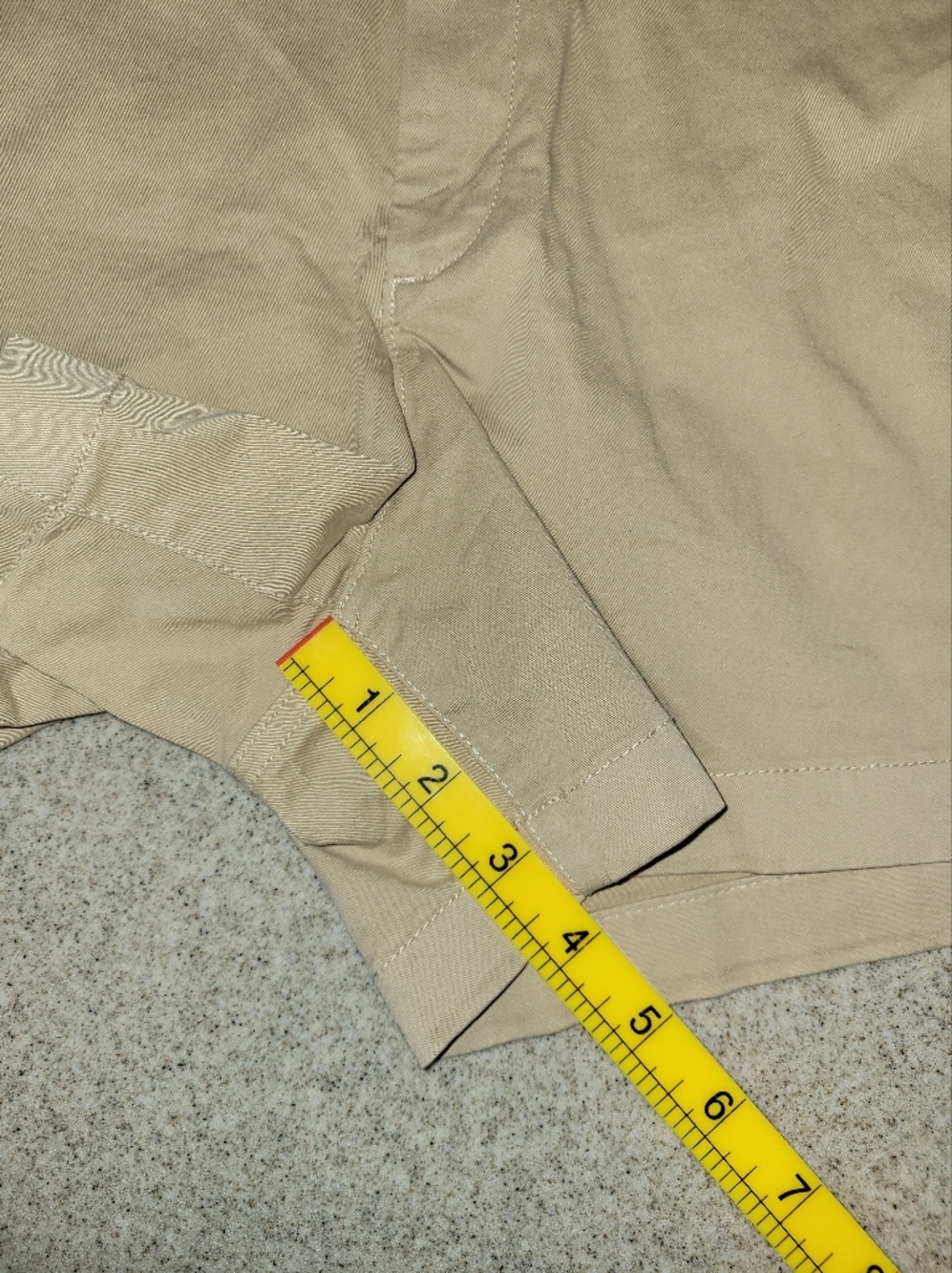 GAP Women's Downtown Khaki Casual Cotton Shorts Size 4 Petite - Picture 6 of 9